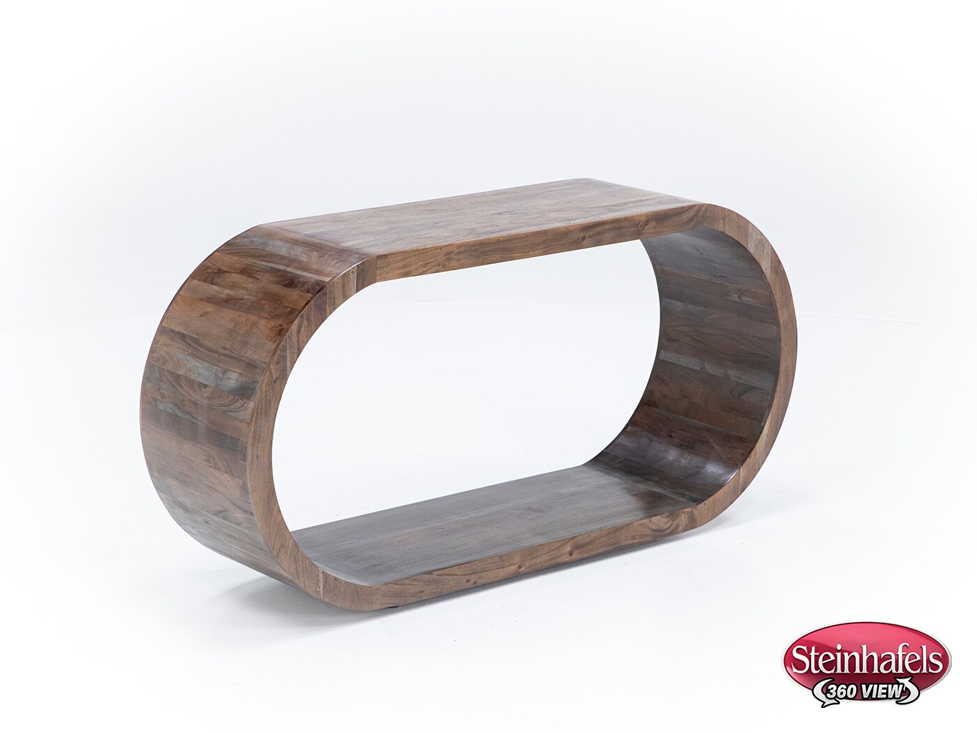 porter design brown sofa table  image ell  
