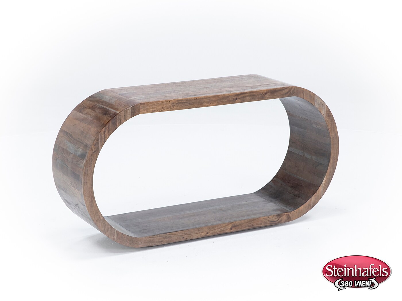porter design brown sofa table  image ell  