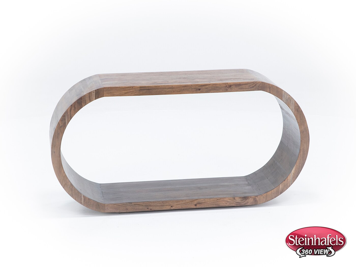 porter design brown sofa table  image ell  