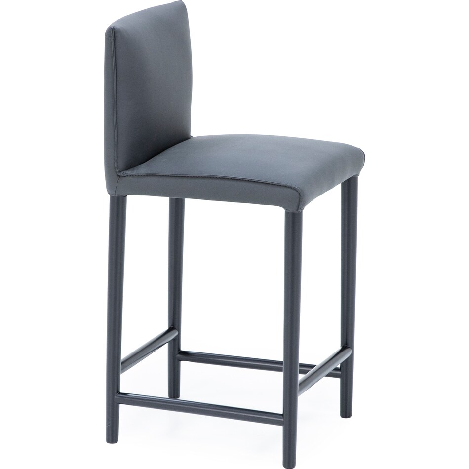 porter design charcoal inch & over bar seat stool   