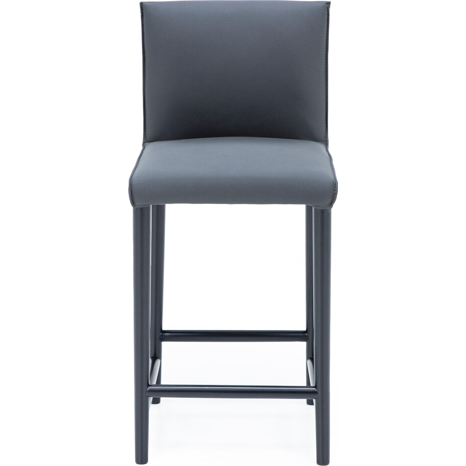 porter design charcoal inch & over bar seat stool   