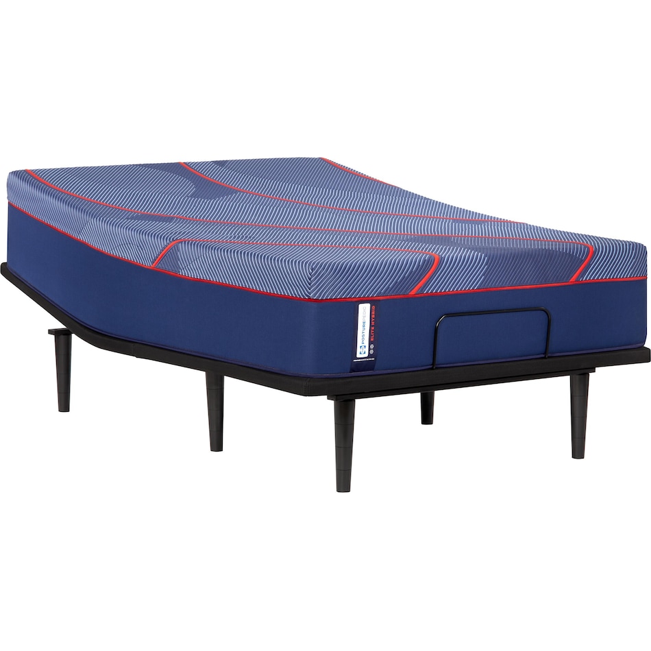 posturepedic elite hybrid blue twin xl   