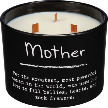Mother Lavender Candle 3.5"W x 4.5"H
