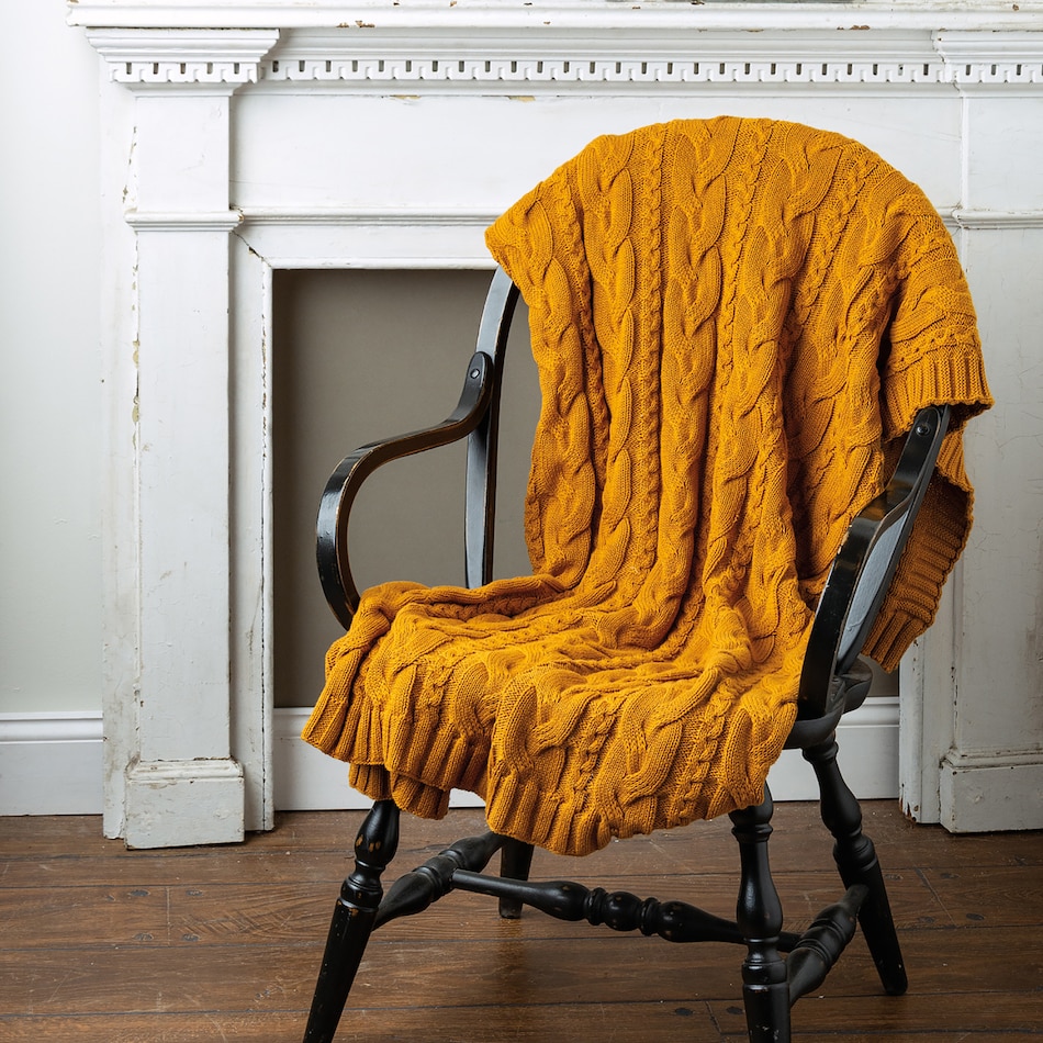 primitives by kathy yellow afghans   