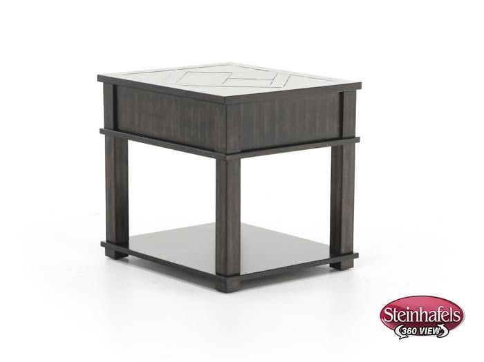 prog brown end table  image   