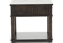 prog brown end table   