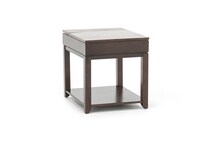 prog brown end table   