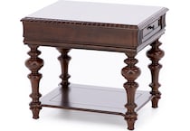 prog brown end table mnt  