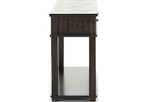 prog brown sofa table   