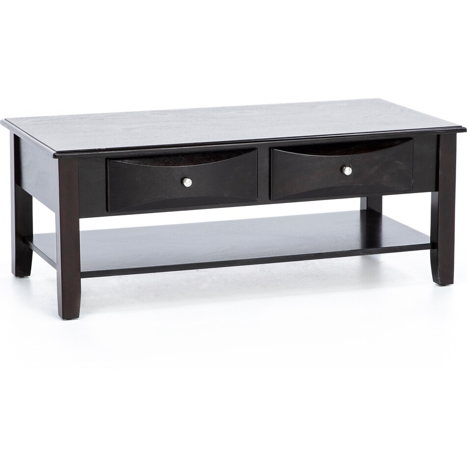 prog dark brown cocktail table henle  