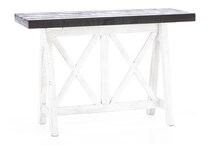 prog distressed hall entry table farmh  