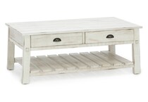 prog white cocktail table   