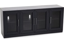 progressive furniture inc black console nbl  