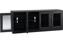 progressive furniture inc black console nbl  