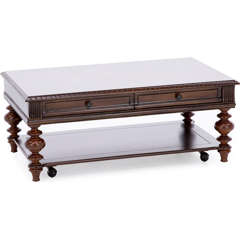progressive furniture inc brown cocktail table mnt  