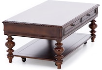 progressive furniture inc brown cocktail table mnt  