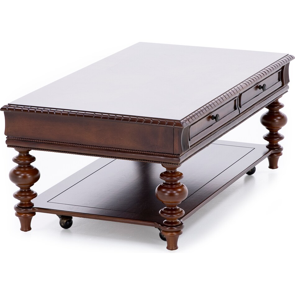 progressive furniture inc brown cocktail table mnt  