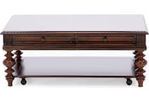 progressive furniture inc brown cocktail table mnt  