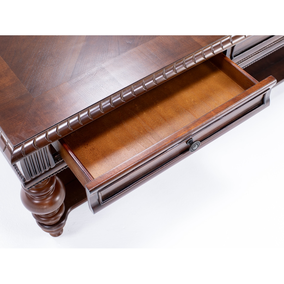 progressive furniture inc brown cocktail table mnt  