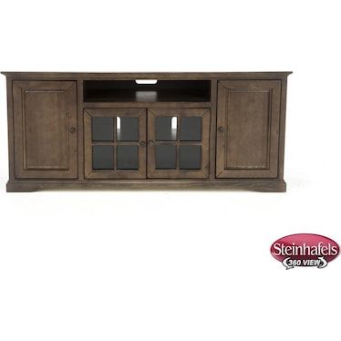 Hamilton 74" Auburn Cherry Entertainment Console
