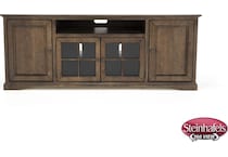 progressive furniture inc brown console  image   