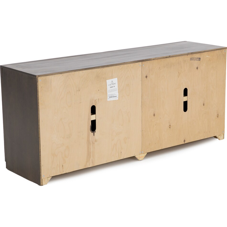 progressive furniture inc brown console atl  
