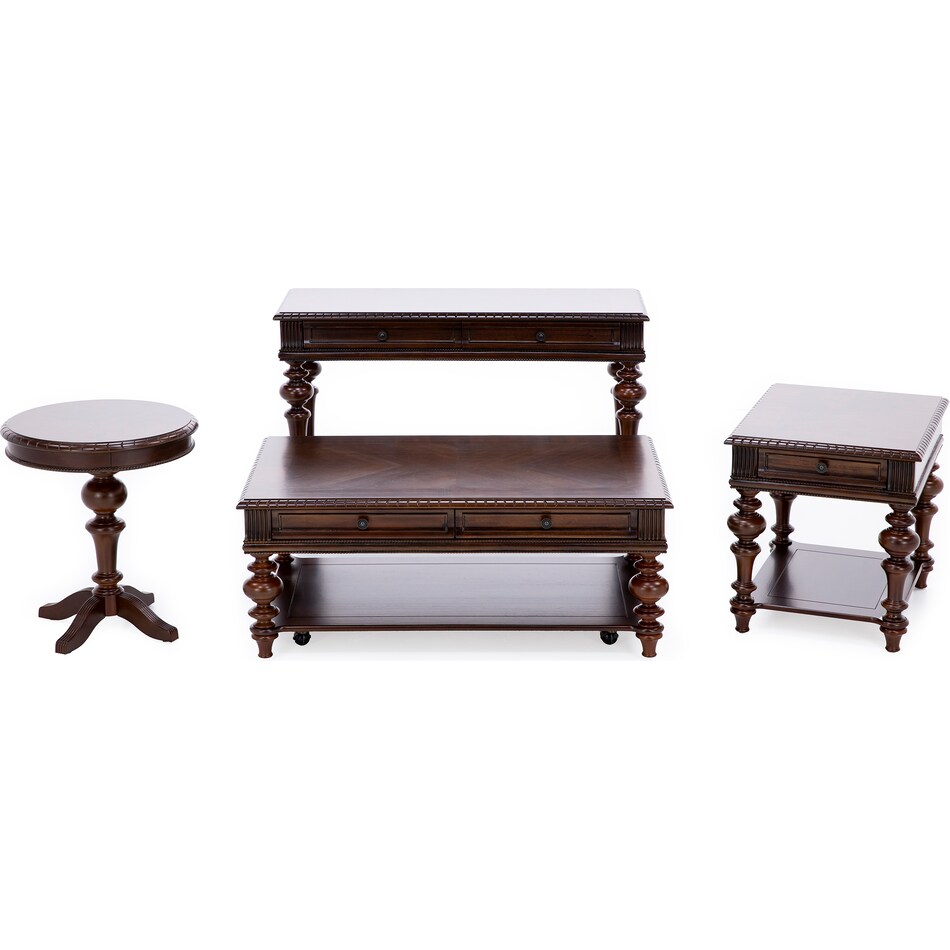 progressive furniture inc brown end table mnt  