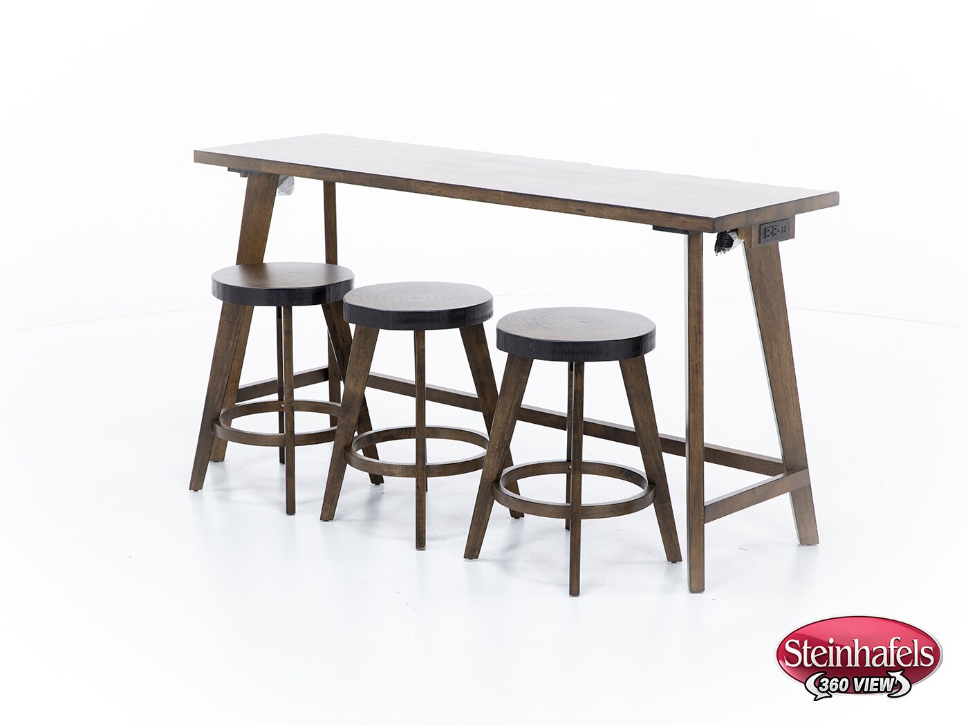 progressive furniture inc brown sofa table  image dak  