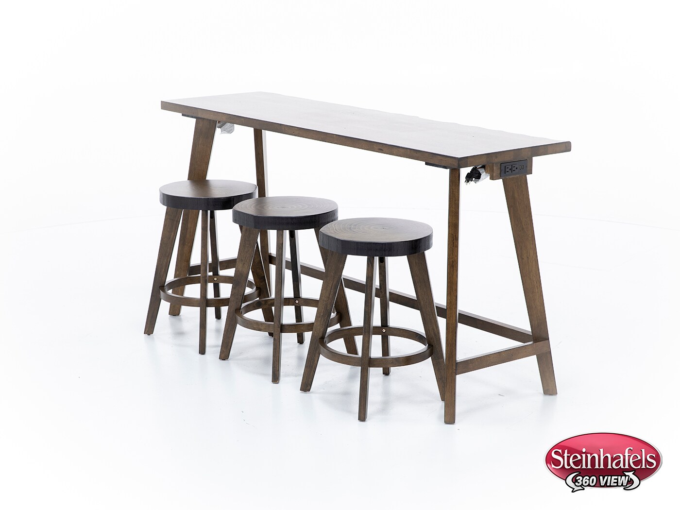 progressive furniture inc brown sofa table  image dak  