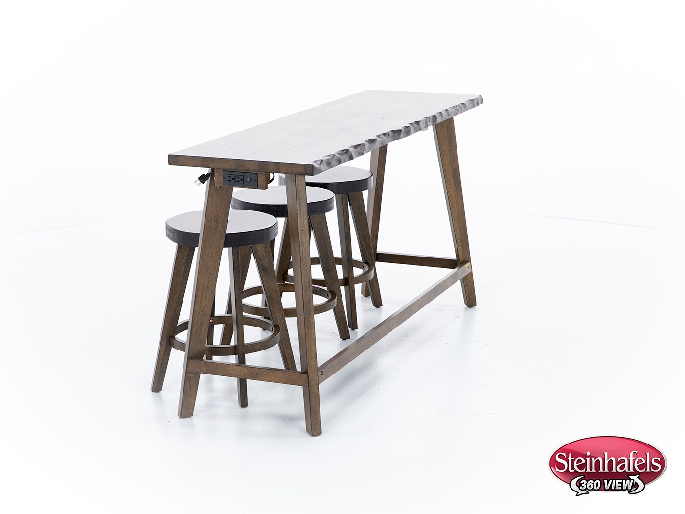 progressive furniture inc brown sofa table  image dak  
