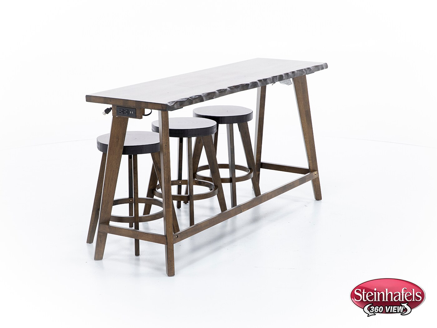 progressive furniture inc brown sofa table  image dak  