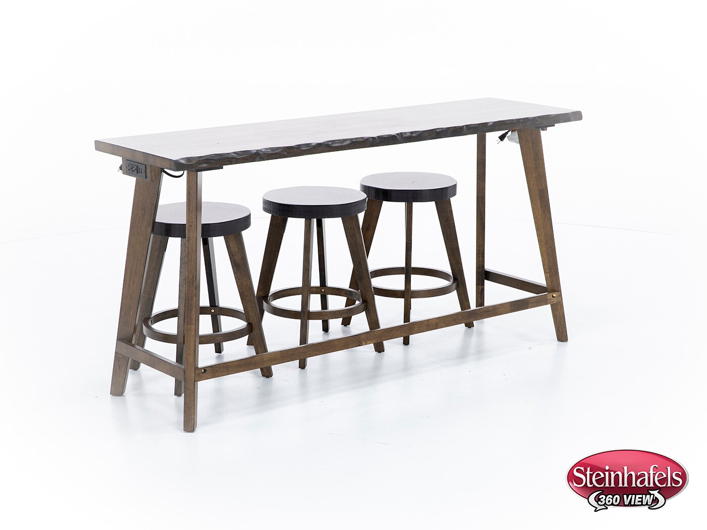 progressive furniture inc brown sofa table  image dak  