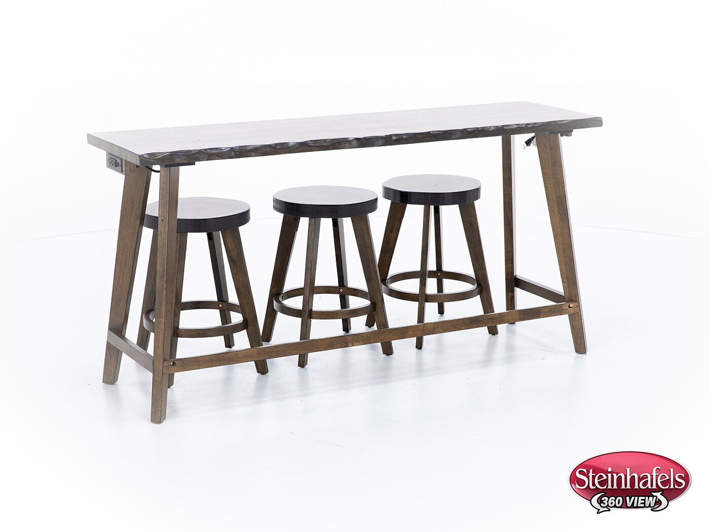 progressive furniture inc brown sofa table  image dak  