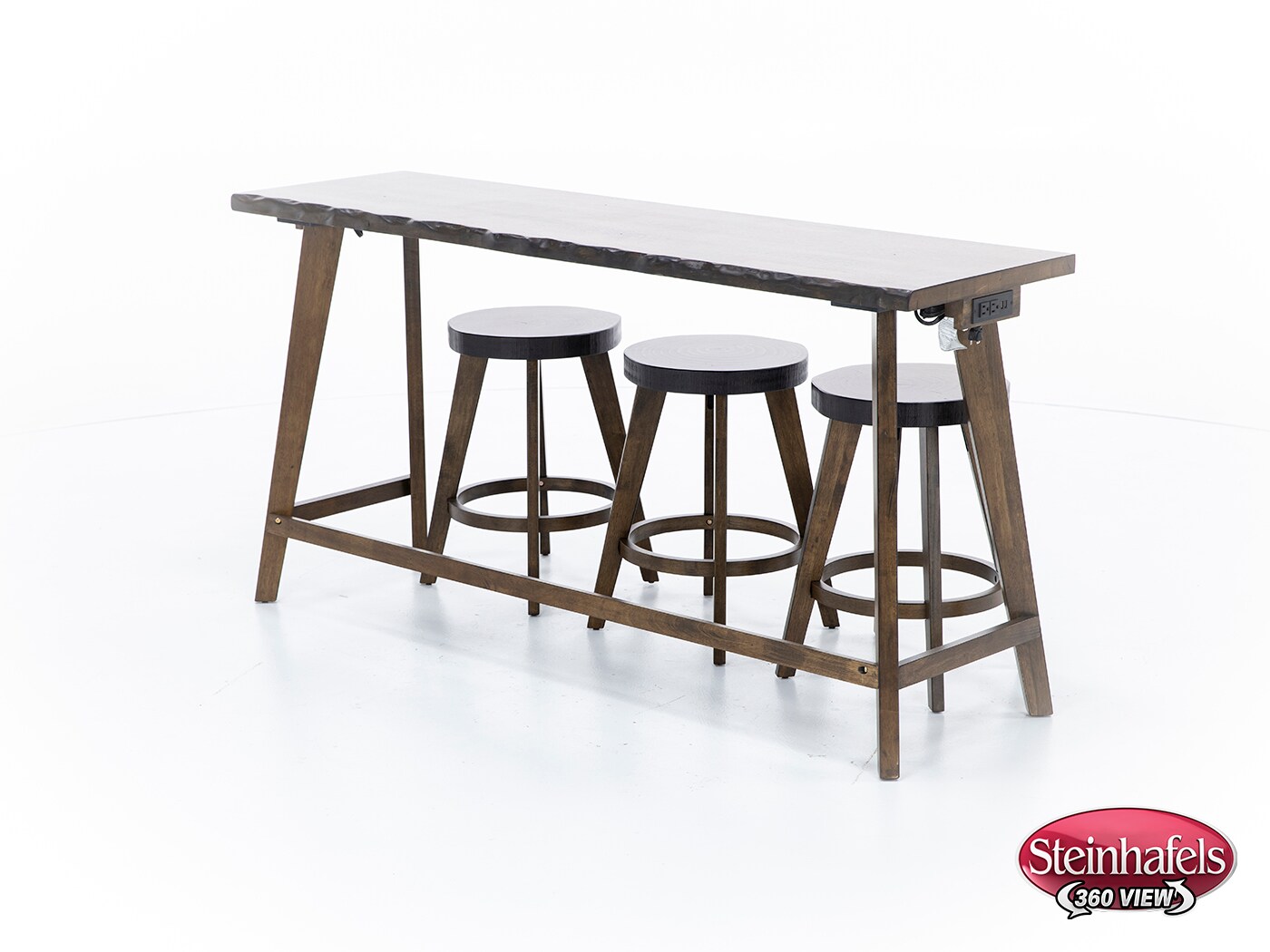 progressive furniture inc brown sofa table  image dak  