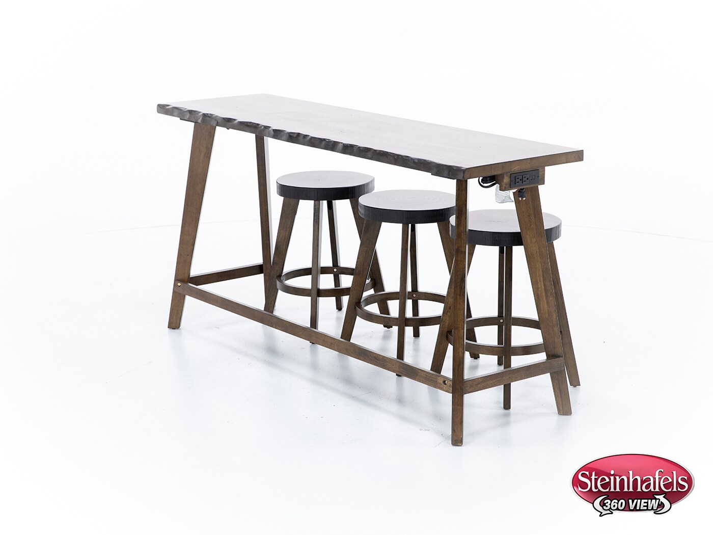 progressive furniture inc brown sofa table  image dak  