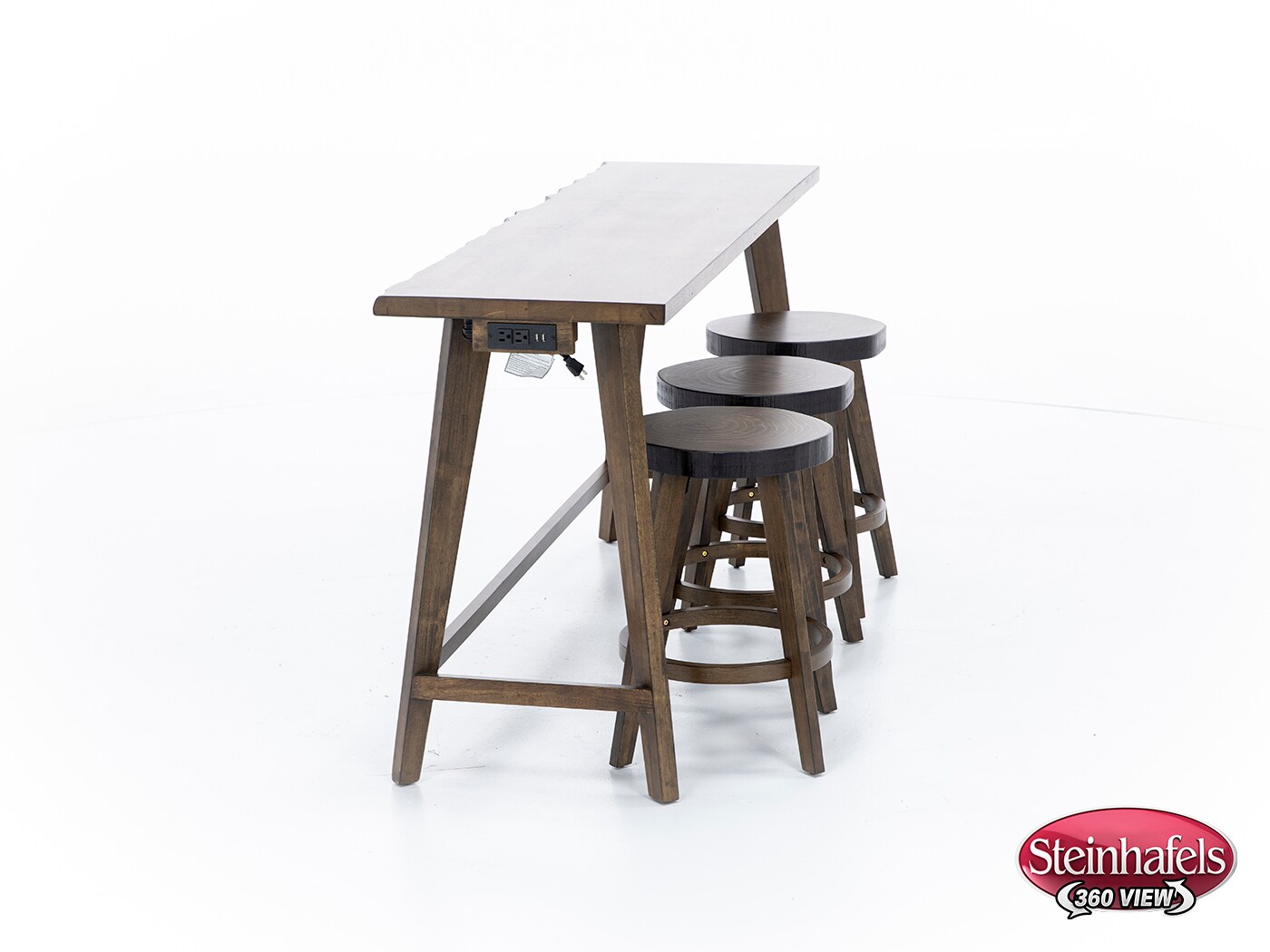 progressive furniture inc brown sofa table  image dak  