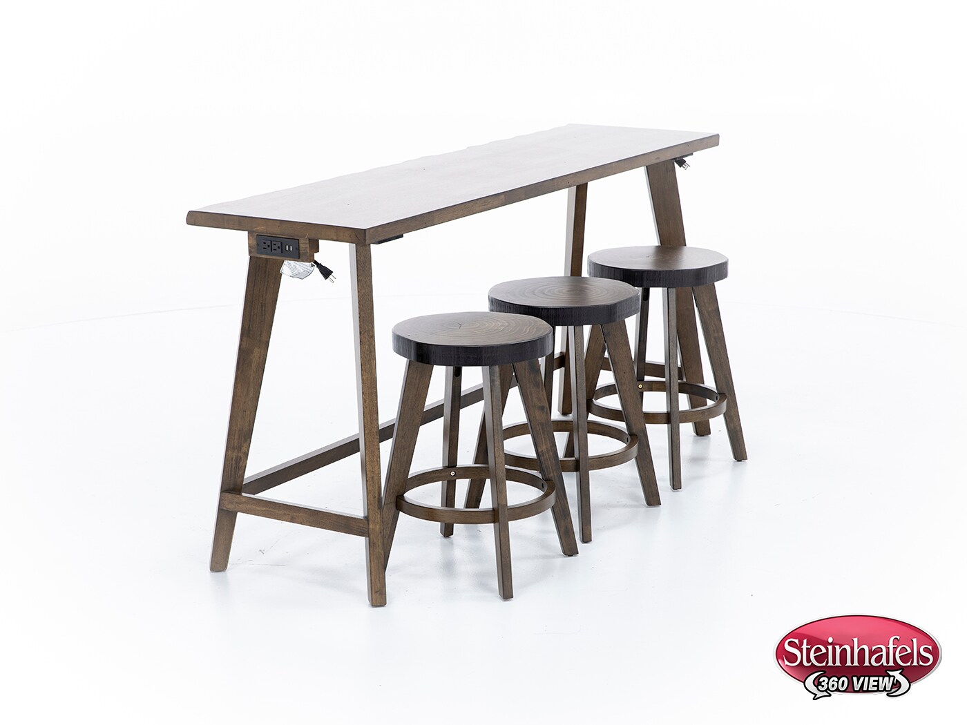 progressive furniture inc brown sofa table  image dak  