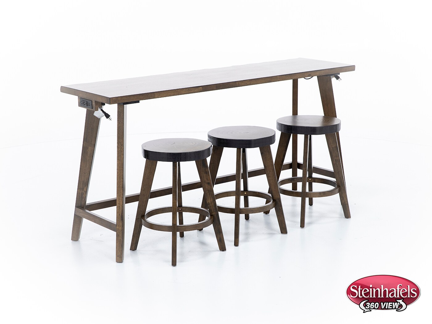 progressive furniture inc brown sofa table  image dak  