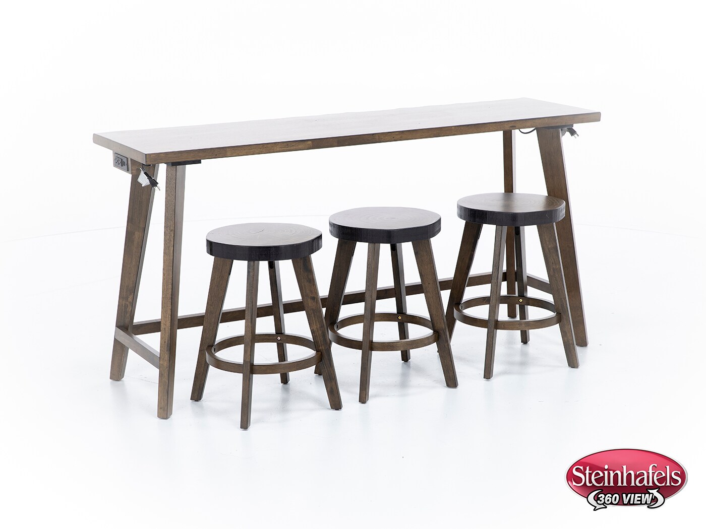 progressive furniture inc brown sofa table  image dak  