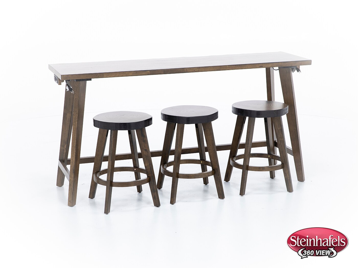 progressive furniture inc brown sofa table  image dak  