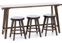 progressive furniture inc brown sofa table dak  