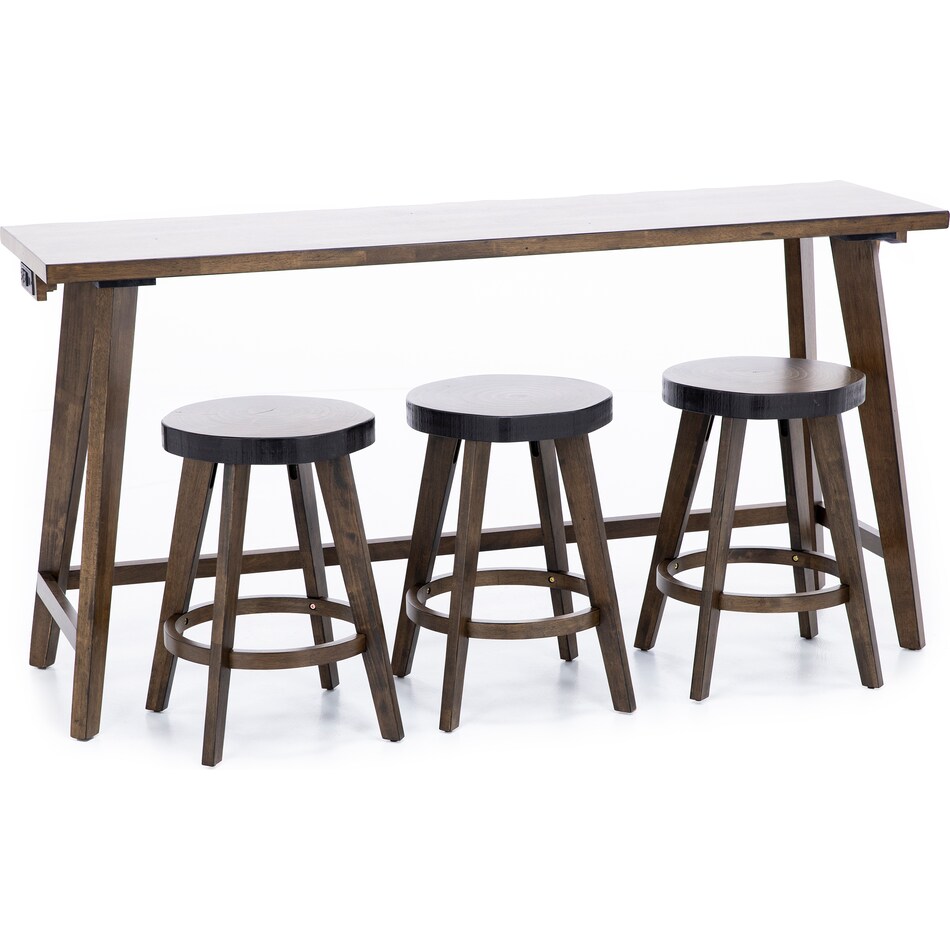 progressive furniture inc brown sofa table dak  