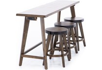 progressive furniture inc brown sofa table dak  