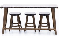 progressive furniture inc brown sofa table dak  