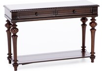 progressive furniture inc brown sofa table mnt  