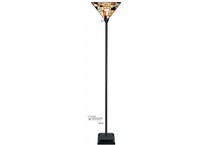 progressive marketing kind light brown torchiere   