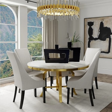 Rectangular Black Ceramic Vase 16"W X 12"H