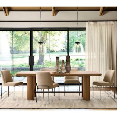 Large Gota Barns Floor Vase 8"W x 22"H