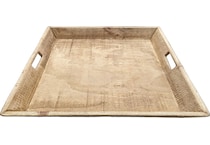 prom brown ottoman tray   