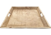 prom brown ottoman tray   